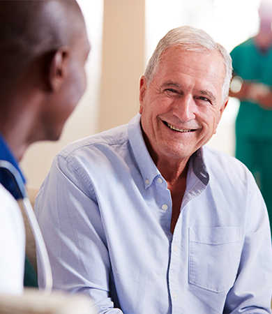 Elderly Man Smiling